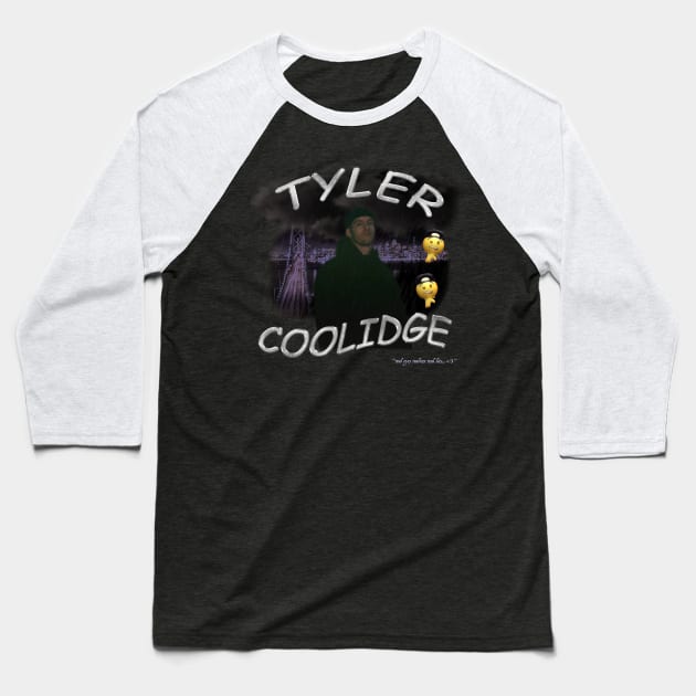 TC COMIC SANS BOOTLEG Baseball T-Shirt by tylercoolidge